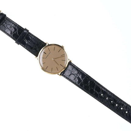 Vintage 18k Audemars Piguet Ultra Thin 18 Jewel Dress watch