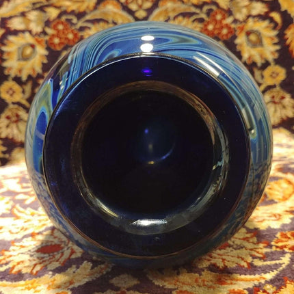 Randy Strong Art Glass Vase Dated January 1978 887 6.5" tall x 4.5" wide