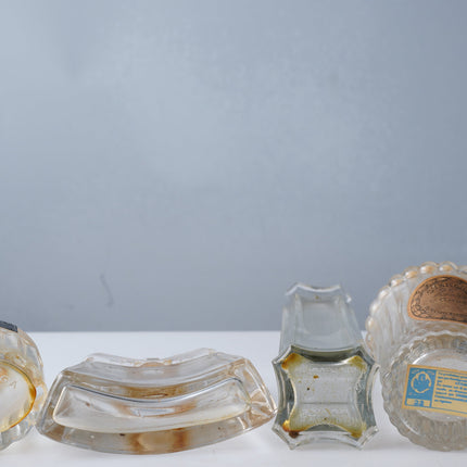 c1940 French Baccarat Perfume Bottle Collection