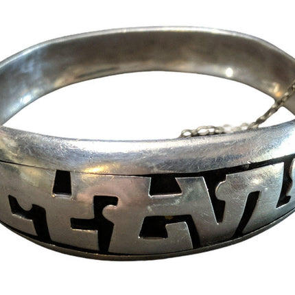 Alfredo Villasana Mexican Modernist Silver Bracelet