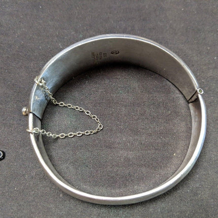 Bracciale in argento messicano modernista Alfredo Villasana