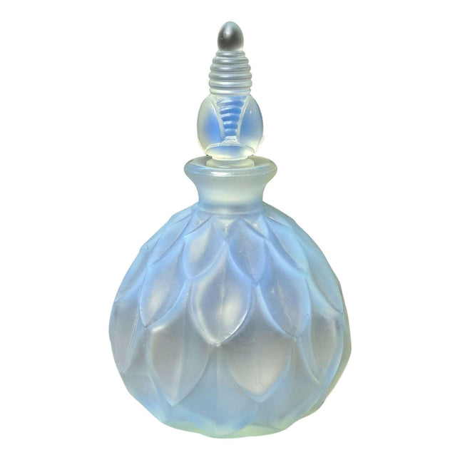 Sabino French Art Glass Perfume Botella Petalia 5,5" de alto x 3,5" de ancho