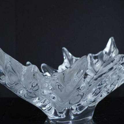 18" French Lalique Champs-Elyses Bowl