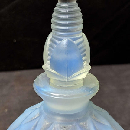 Sabino French Art Glass Perfume Bottle Petalia 5.5" tall x 3.5" wide