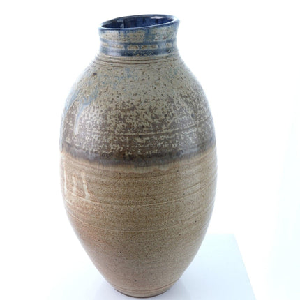 1987 Walt Glass Pottery(1943-2016) McQueeney San Antonio Texas Art Pottery Vase