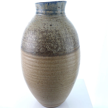 1987 年沃尔特玻璃陶器（1943-2016）麦奎尼圣安东尼奥德克萨斯艺术陶器花瓶