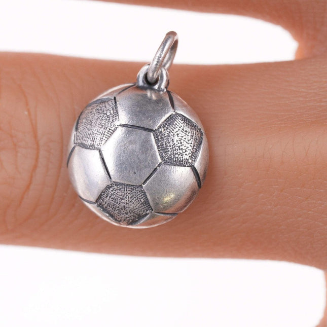 Rare Retired James Avery Soccer ball charm