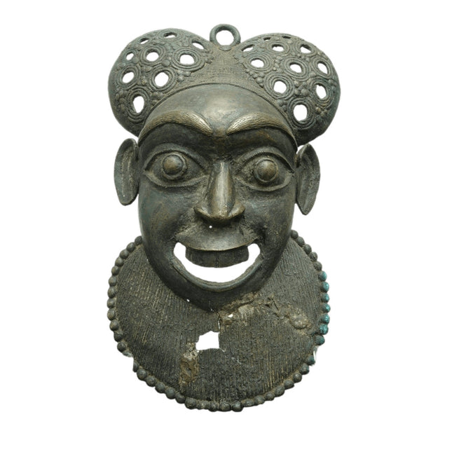 Bronze  African Tribal Mask