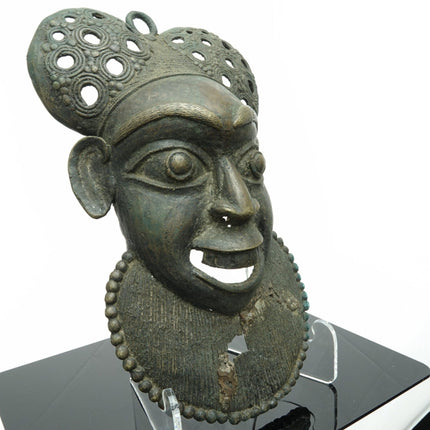 Bronze  African Tribal Mask