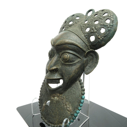 Bronze  African Tribal Mask