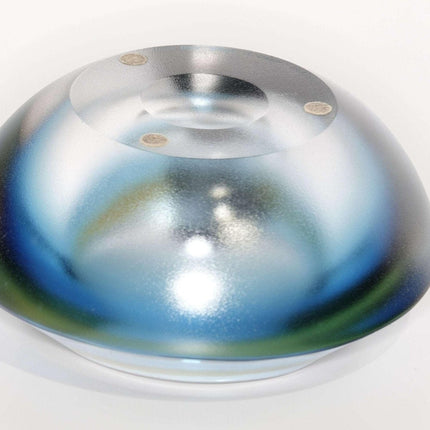 Kosta Boda modernist Space age Bowl Signed Warff