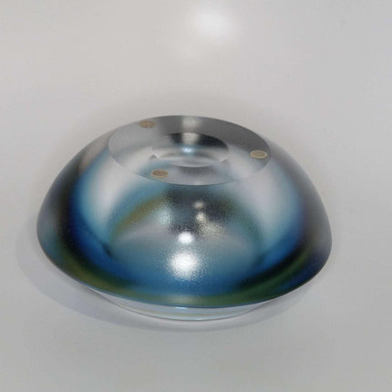 Kosta Boda modernist Space age Bowl Signed Warff