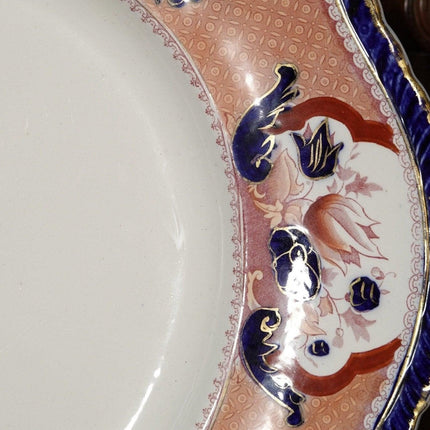 20" c1900 Booths Victoria Pattern Imari Style Platter