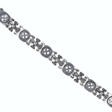 Retro Mexican Sterling Aztec Style bracelet