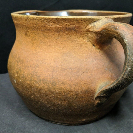 1930's Signed Brown Pottery Arden North Carolina Pottery Pitcher Redware Albany