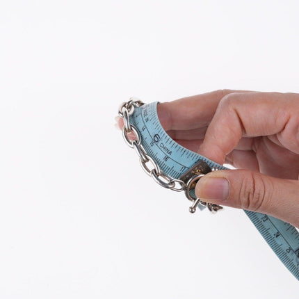 6,75" schweres Retro-Armband mit Knebelverschluss aus Sterlingsilber