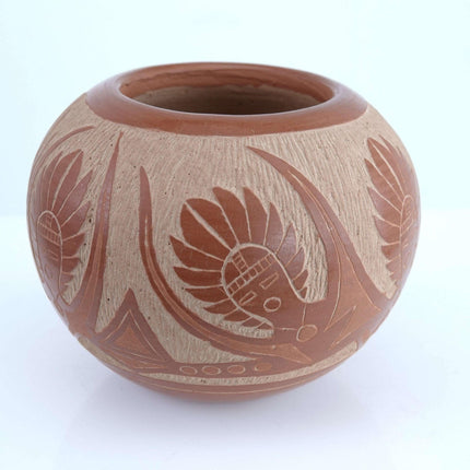 Corn Moquino(1929-1016) sgraffito pottery Santa Clara Pueblo