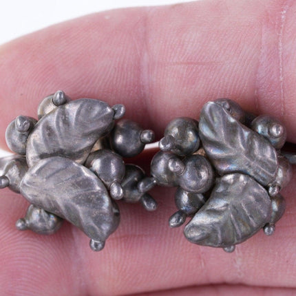 1950's William Spratling Sterling Screw back earrings