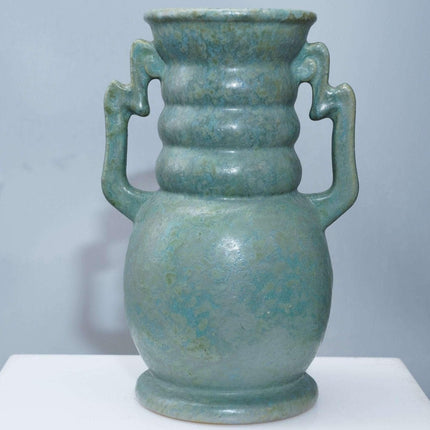 c1926 Roseville Carnelian II Art deco vase