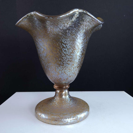 c1910 Loetz Candia Papillon Footed vase