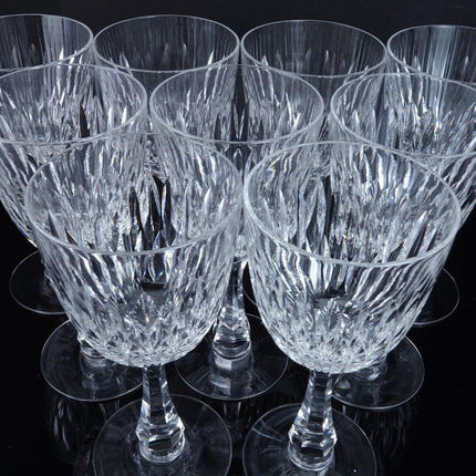 9 Hawkes Eardley  #7240 Water Goblets