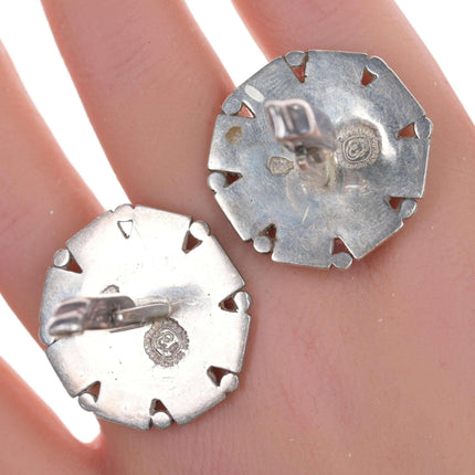 William Spratling(1900-1967) Taxco Modernist sterling Hand cufflinks