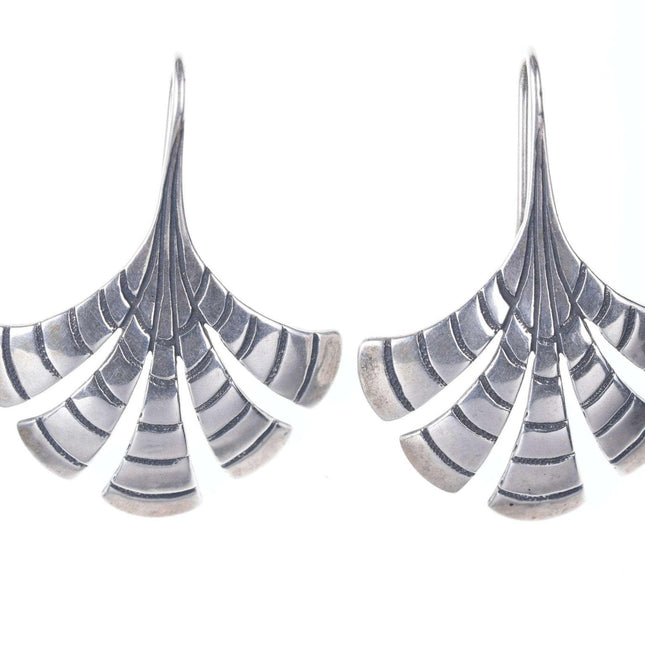 Retired James Avery Modernist sterling earrings