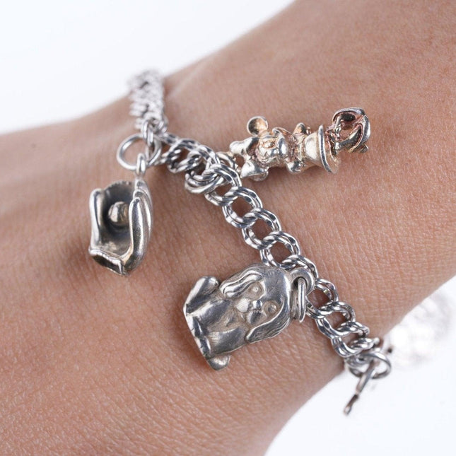 6,75" James Avery Sterling Silber Charm-Armband mit vielen Charms