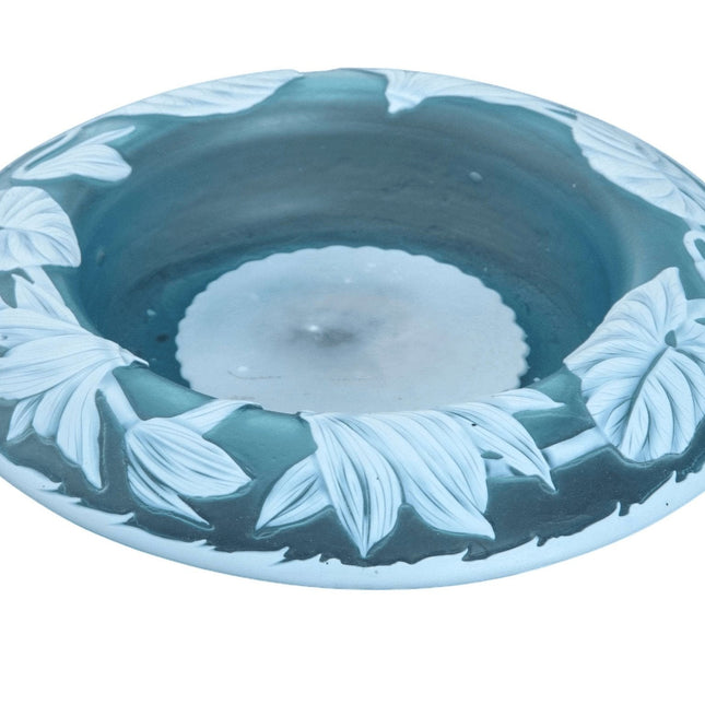 c1890 Thomas Webb English Cameo Glass Bowl