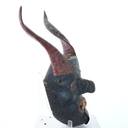 Antique Diablo Mexican dance mask