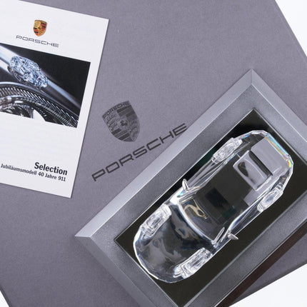 2005 Swarovski Porsche 911 40 yr anniversary 1:43 Crystal scale model