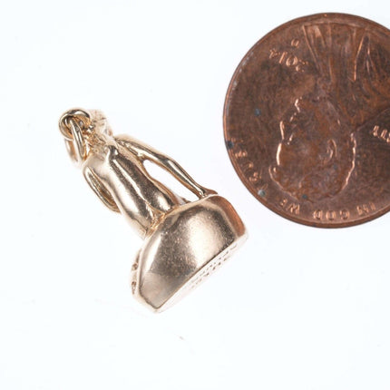 Vintage Danish 14k gold Little Mermaid Charm