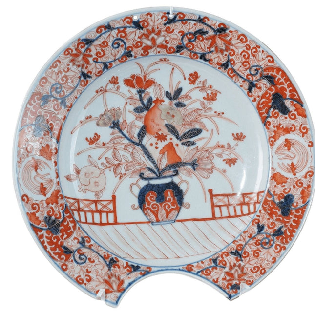 um 1800 Antike chinesische Imari-Friseurschale