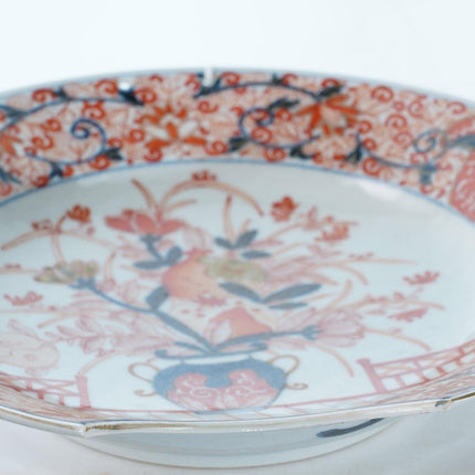 c1800 Antique Chinese Imari Barber's Bowl