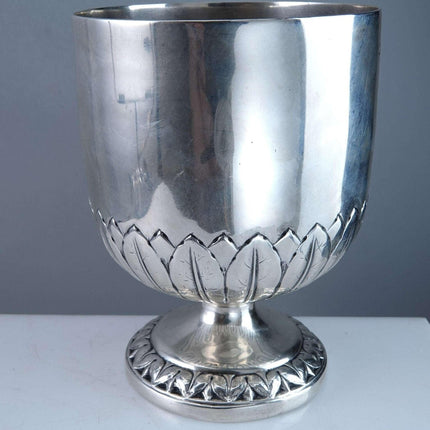 English c1812 George III Sterling Goblet with Boyd Clan Armorial Crest  Henry Ch