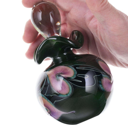 Jerry Heer Lotton Art glass perfume vial