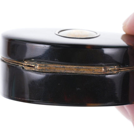 c1810 French Tortoise Shell Snuff Box