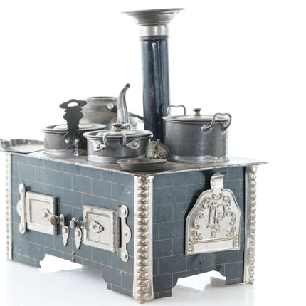 c1890 German Tin Toy Steam Stove