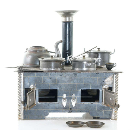 c1890 German Tin Toy Steam Stove