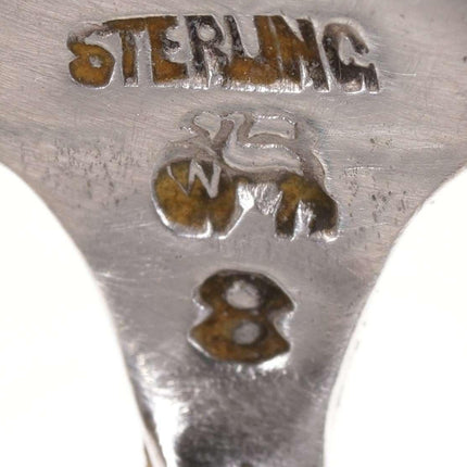 c1890 芝加哥 Wendell Sterling 盒装 12 件装小咖啡勺套装 由 S Hyman &amp; Co 零售