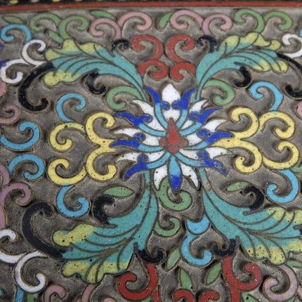 c1900 Chinese Cloisonne Box