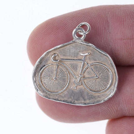 Rare Retired James Avery Sterling Bicycle charm