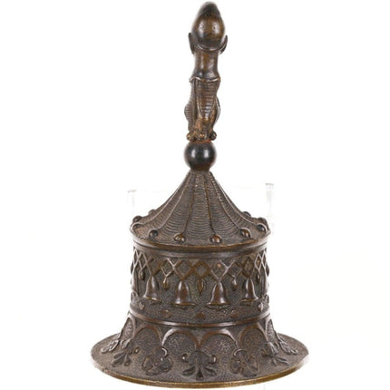 18th/19th century Bronze Jester Bell