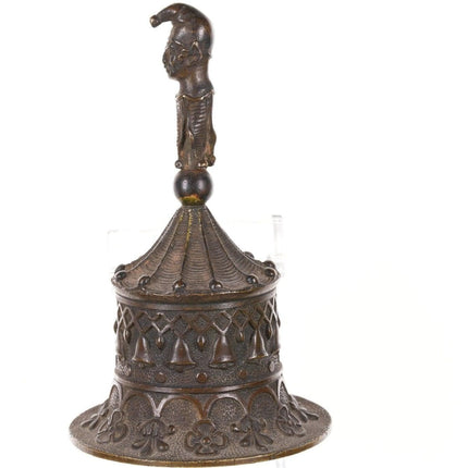 18th/19th century Bronze Jester Bell