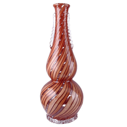 c1960 Ercole Barovier Striato Murano Art Glass Vase