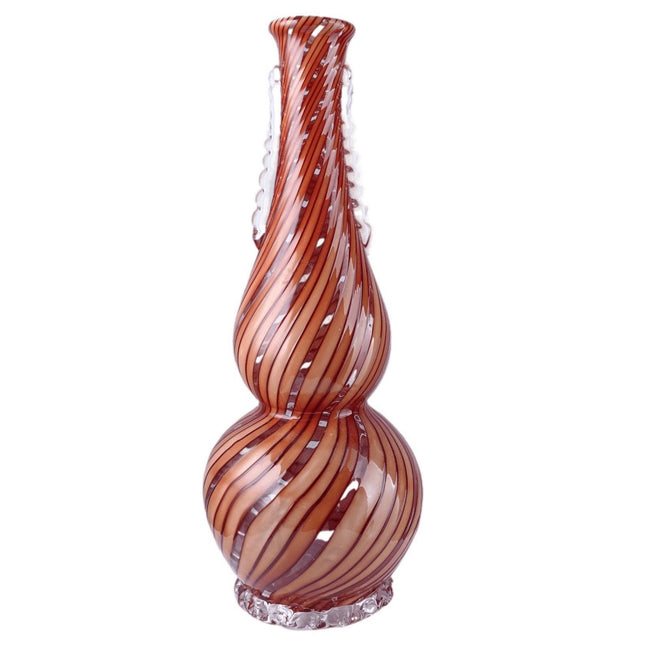 c1960 Ercole Barovier Striato Murano Art Glass Vase