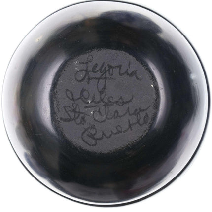 Legoria Tafoya (1911-1984) 圣克拉拉黑色陶瓷罐