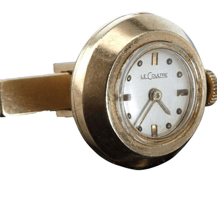 c1960's 14K Gold Jaeger LeCoultre  Watch Cufflink