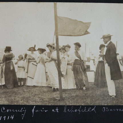 1913 Women's Suffrage Parade Photographs from Schofield Barracks Hawaii