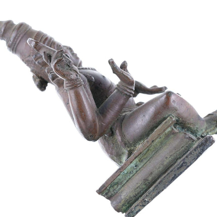 早期古董青铜湿婆印度教神
